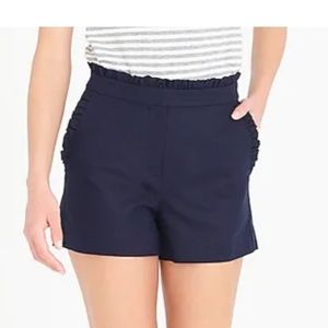 J. Crew Ruffle Shorts - NWT
